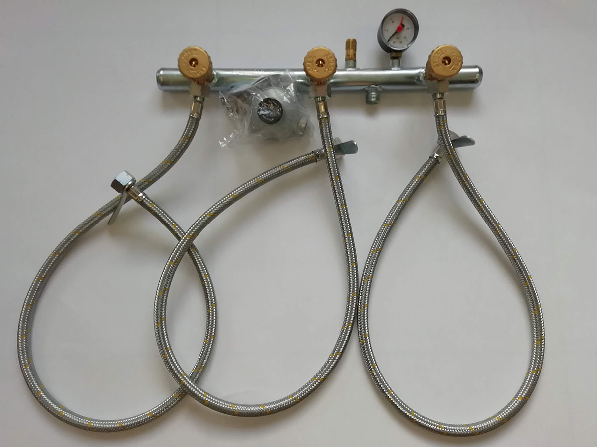 Cylinders Manifold for Domestic and Professional Users